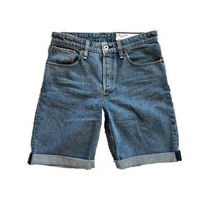 RAG & BONE Mid Rise Rosa Walking Short Size 25 Trendy Modest Stylish Bermuda